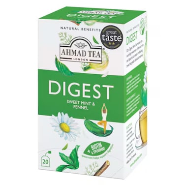 Ahmad Tea Digest Sweet Mint and Fennel 20 Teabags