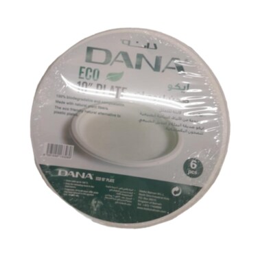 Dana Eco Plate Number 10 6 pieces