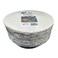 Papstar Aluminium Round Foil Container with Lid C804L 20 Pieces
