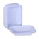 Papstar Plst Plate Rect Sml 50S N1
