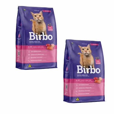 BIRBO PREM MIX ADLT CAT KT 1KGX2