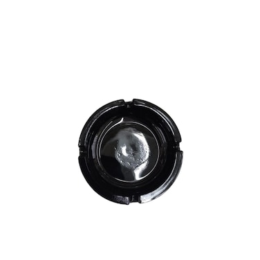 Pasabahce Glass Round Ashtray Set Black 2x11cm