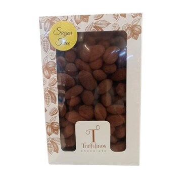Truffelinos Almond Nuts Coted by Sugar Free Milk Chocolate and Cocoa Powder 350g