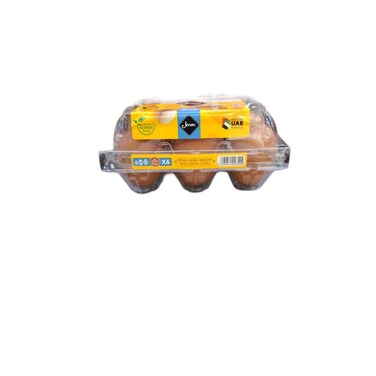 Jenan Brown Eggs Medium 6 Pieces