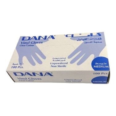 Dana Clear Vinyl Glove Powder Free