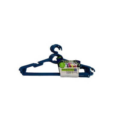 Royalford Plastic Clothes Hanger 5 Pieces