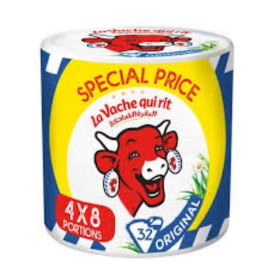 Lavachequirit Triangle Cheese 120g x 8 Triangles pack of 4 pieces