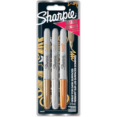 Sharpie P.Marker Metalic Bls 3Col