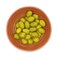 Olives Green Jumbo with Zaatar per kg
