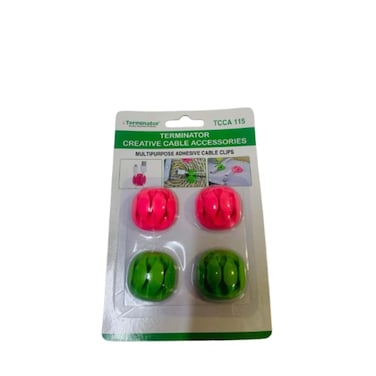 Terminator Cable Clips Adhesive 4 Pieces