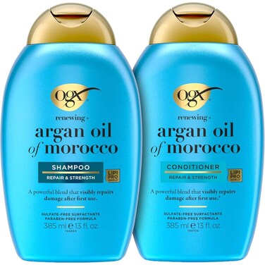 Ogx Shampoo + Conditioner Argan Oil 385ml