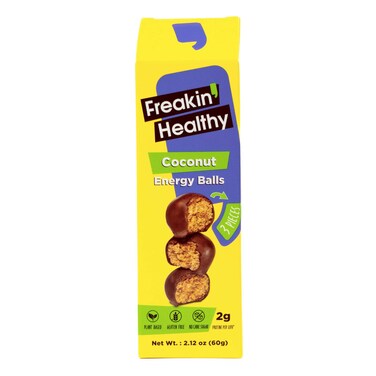 Freakin Healthy Coconut Energy Balls 60g