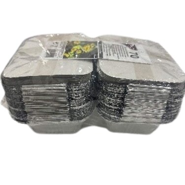 R.D.S R9L Aluminium Foil Container with Lid 70 Pieces