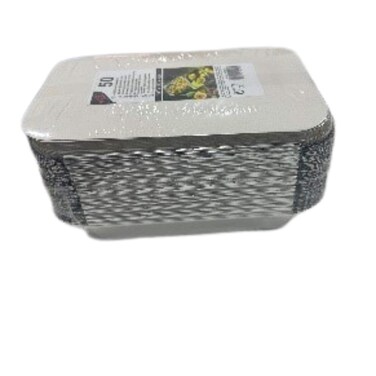 R.D.S Aluminium R28L Foil Container with Lid 50 Pieces