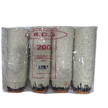R.D.S Paper Cup 4Oz 200 Pieces