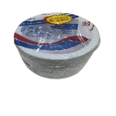 Ghanplast Plate No.15 Big 100 Pieces