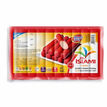 Al islamic Jumbo Chicken Hotdog 500 gr
