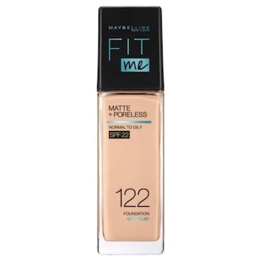 Maybelline Fit Me Matte Poreless Foundation 122 Spf 22