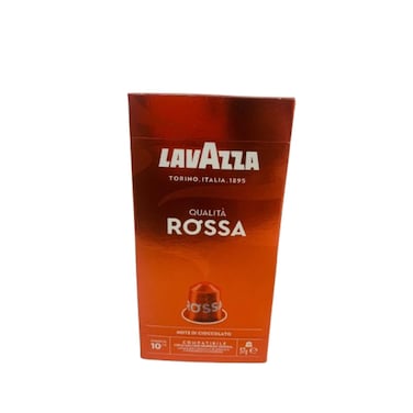 Lavazza Qualita Rossa Aluminium Coffee 10 Capsules
