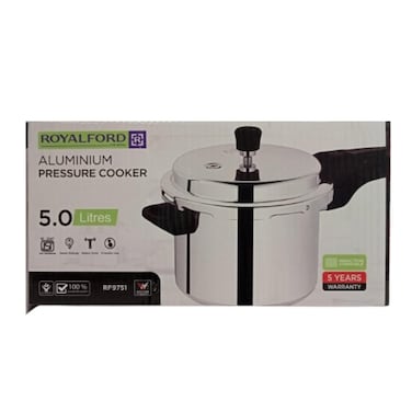 Royalford 5 Ltr Aluminum Pressure Cooker