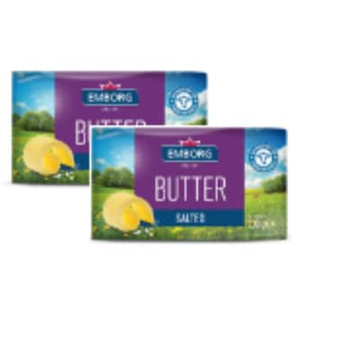Emborg Butter Salted 2 x 200 gr