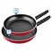 Stamping Frypan 22/26 cm
