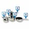 Stainless Steel Cookware Set 5 Pieces