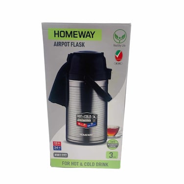 Homeway Air Pot Vacuum Flask 3 ltr