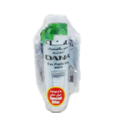 Dana Plastic Plates 50 Pieces and Cup 50 Pieces