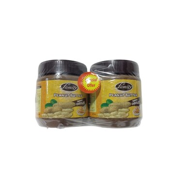 Family Choco Peanut Butter 2 x 340 gr