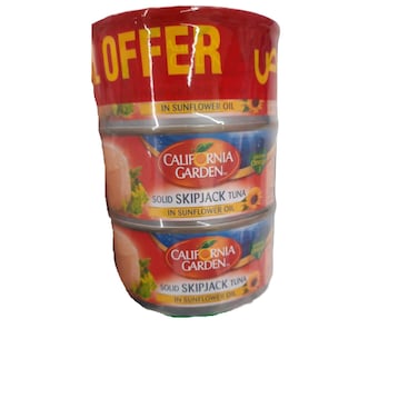 California Garden Skipjack Tuna in Vegetable 3 x 170 g