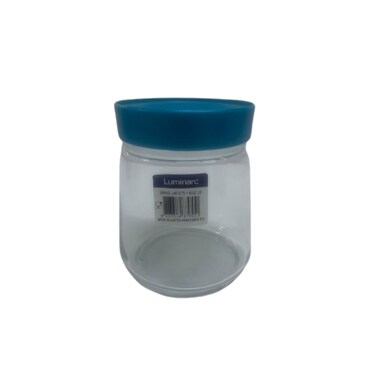 Luminarc Jar With Lid Blue 0.75 lt