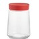 Jar With Lid Red 1 Liter