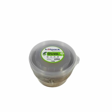 Kraft Paper Salad Bowl 5 Pieces