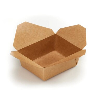 Kraft PE Coated Box 5 Pieces