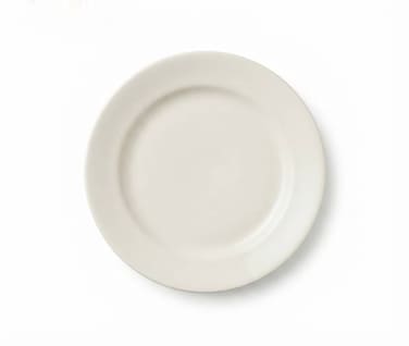 Claytan White Dessert Plate 7.5 Inch