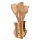 Elegant Wooden Spoon Set 4 Pieces