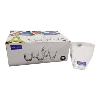 Rcc Glass Cup 6 Pieces Set 275Ml Dm307