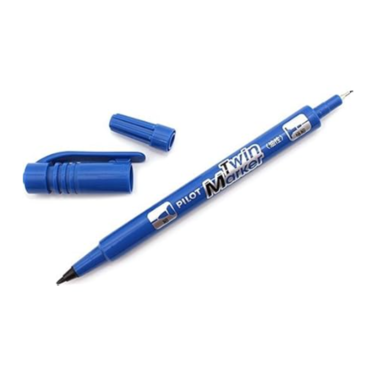 Pilot Twin Marker Permanent Blue Sc