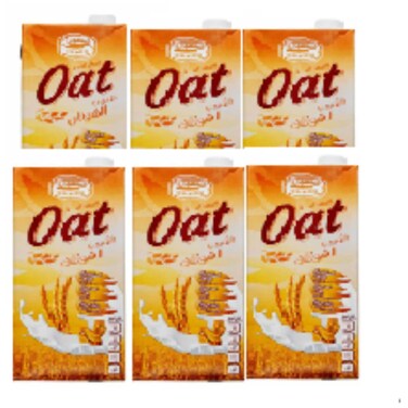 Saudia Oats Milk 6 x 1 ltr