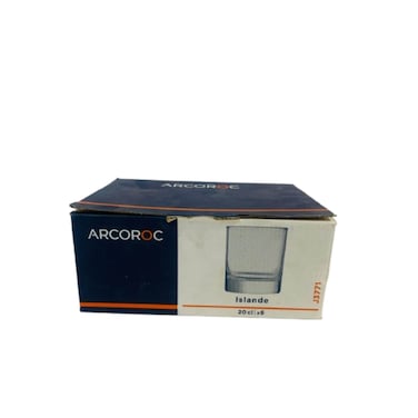 Arcoroc Island Tumbler 20C 6 Pieces