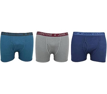 Jg Men Boxer Interlock 3 Pieces Large