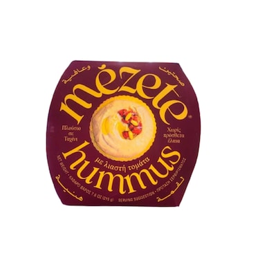 Mezete Hummus Sun Dried Tomato 215 gr