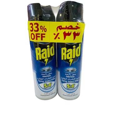 Raid Fik Odorless Flying Insert Killer 2 x 300 ml