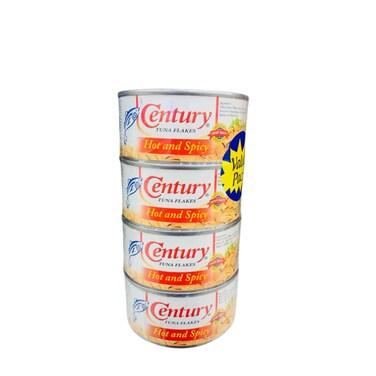 Century Tuna Hot and Spicy 4 x 180g