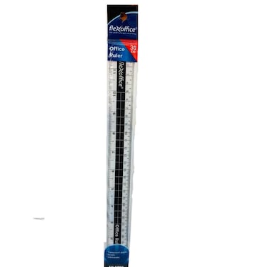 Flex Office Plastic Ruler 30 cm
