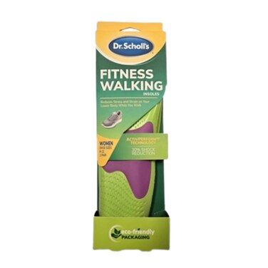 Dr.Scholls Athletic Fittnes Walking insoles for Women 1 Pair