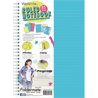 Foldermate 3 Sub Nbook A4 120S 10Np