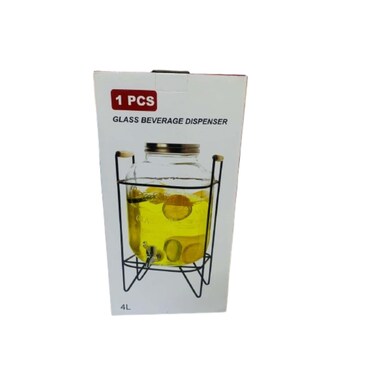 Elegant Beverage Dispenser Stand 4 ltr