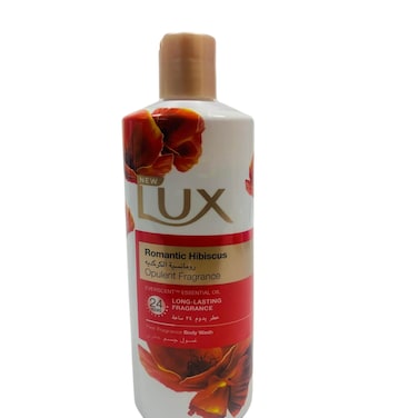 Lux Body Wash Romantic Hibiscus long Lasting Fragrance 500 ml